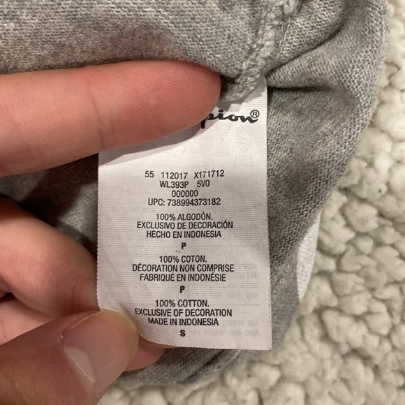 Gray Champion Heritage Logo Short-sleeve Crop Top - Picture 5 of 5